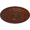 Ekena Millwork Caputo Ceiling Medallion (Fits Canopies up to 6"), 24 1/4"OD x 1 1/2"P, Burnished Mahogany Crackle CM24CABMC - alternate 3